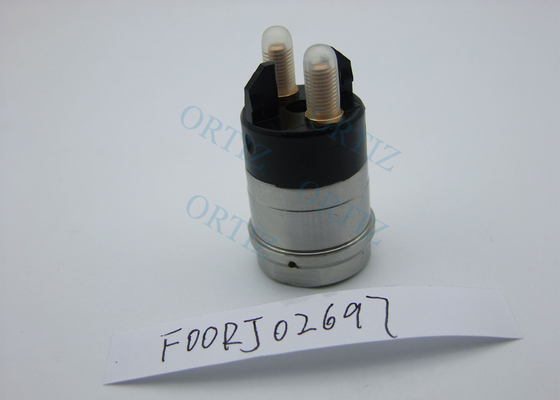 F00RJ02697 BOSCH Diesel Solenoid Valve Cylindrical Shape High Accuracy Silver